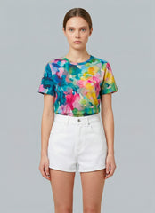 Short denim GCDS - White