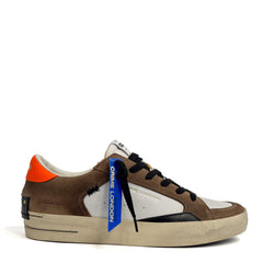 Sneaker CRIME LONDON SK8 DELUXE 15103AA7 - Bianco/Marrone