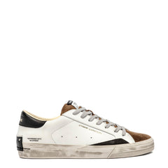 Sneaker CRIME LONDON DISTRESSED 2.0 11072 - Bianco/Marrone