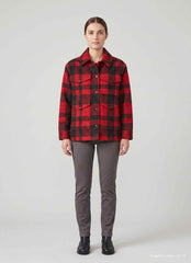 Giacca FILSON MACKINAW WOOL FWCPS0012 - Black/Red