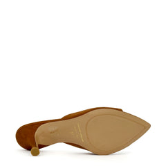 Ciabattina con tacco DIVINE FOLLIE P0700 - Cuoio