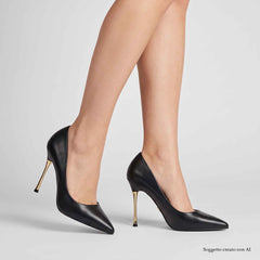 Décolleté GOLD&GOLD GP846 - Nero