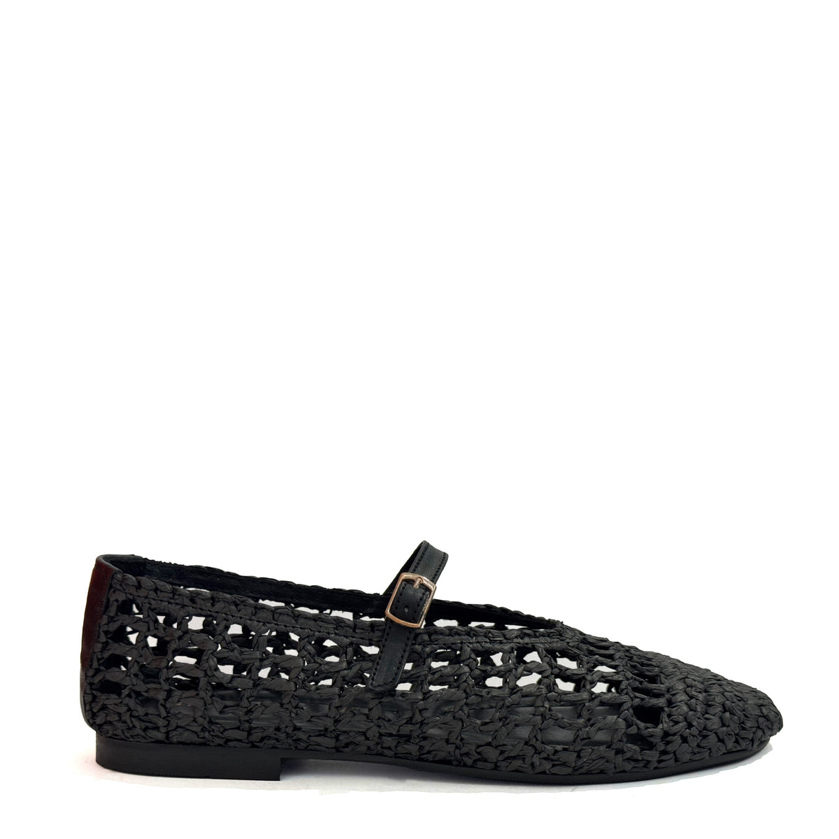 Ballerina SHADDY 251375 rafia - Black