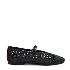 Ballerina SHADDY 251375 rafia - Black
