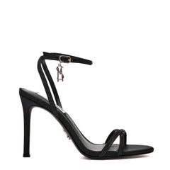 Sandalo con tacco STEVE MADDEN JYPSEY - Black Satin