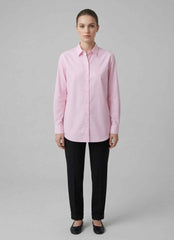 Camicia SAINT BARTH BRIGITTE - Cotton Stripes 01365L Bianco/Rosa