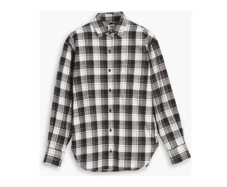 Camicia Flanella LEVI'S Western Harlie 003OZ-0002 - Anthracite Night