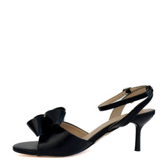 Sandalo con tacco GOLD&GOLD FG02 - Nero