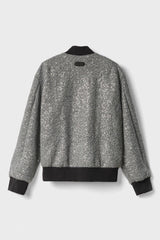 Bomber College pailettes GAELLE PARIS GAABW06555 - Grigio