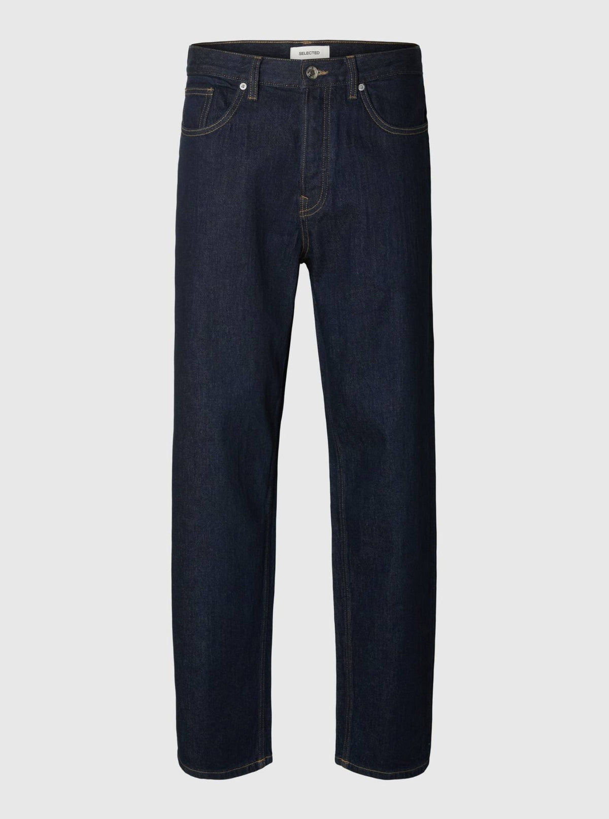 Jeans Loose fit SELECTED 16098203 - Dark Blue denim