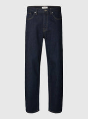 Jeans Loose fit SELECTED 16098203 - Dark Blue denim