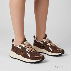 Sneaker GOLD&GOLD GB1102 - Caffè