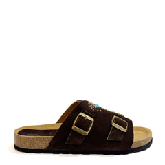 Sabot TAJI Curry Palma woman - Testa