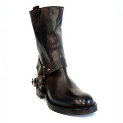 Stivale Biker OVYE ICMIA142 - Testa di moro