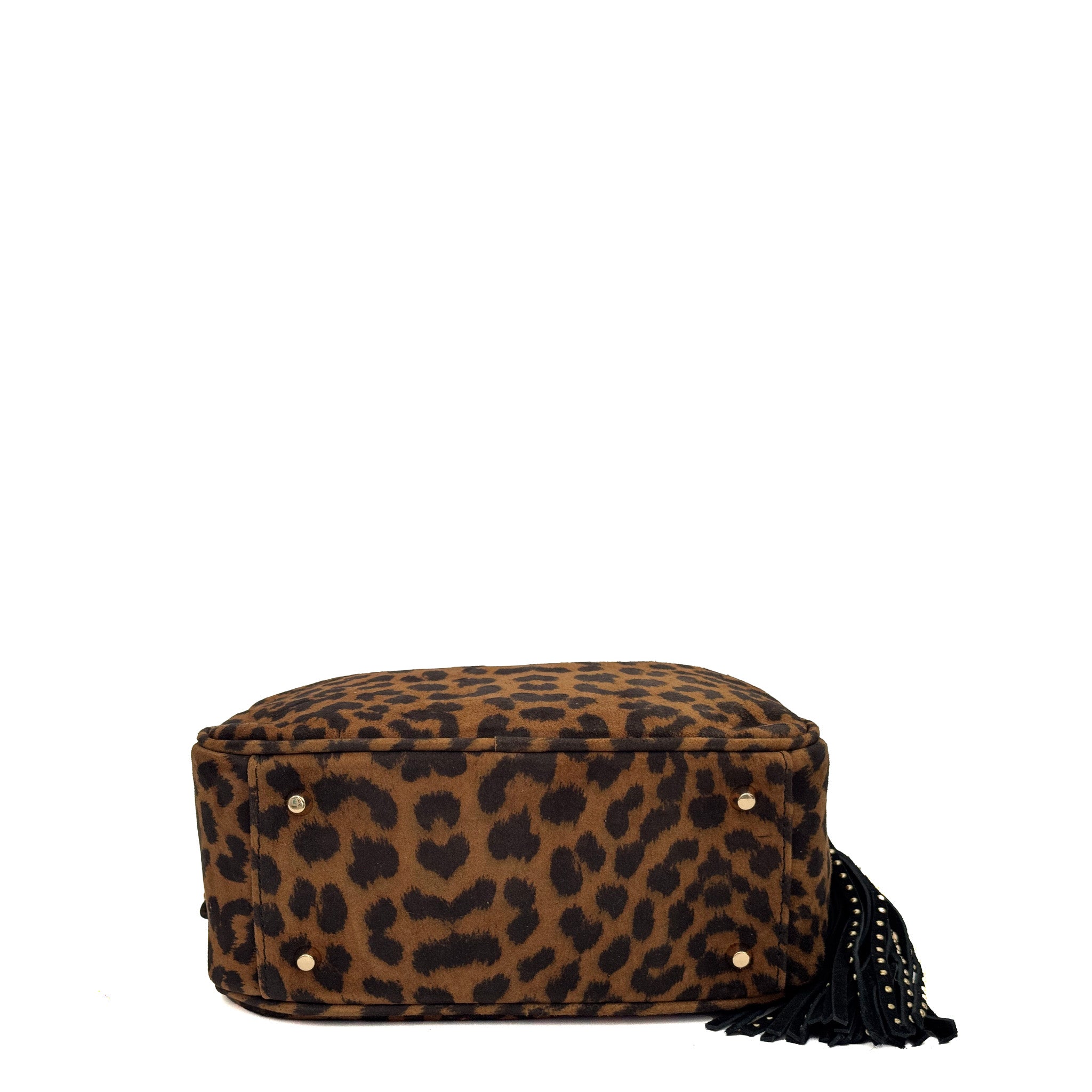 Borsa a spalla LA CARRIE ANIMALIER GIUDI 152P-CC-185-SUE Suede