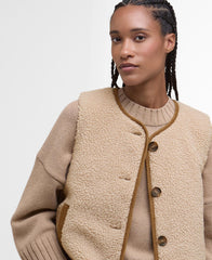 Gilet in pile Luciana BARBOUR LFL0079 BE11 - Natural