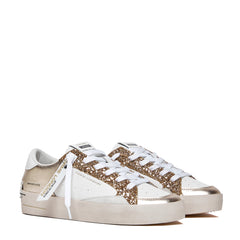 Sneaker CRIME LONDON SK8 DELUXE - Platinum Glamour