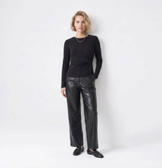 T-shirt manica lunga ARTLOVE MIRAURA - Black