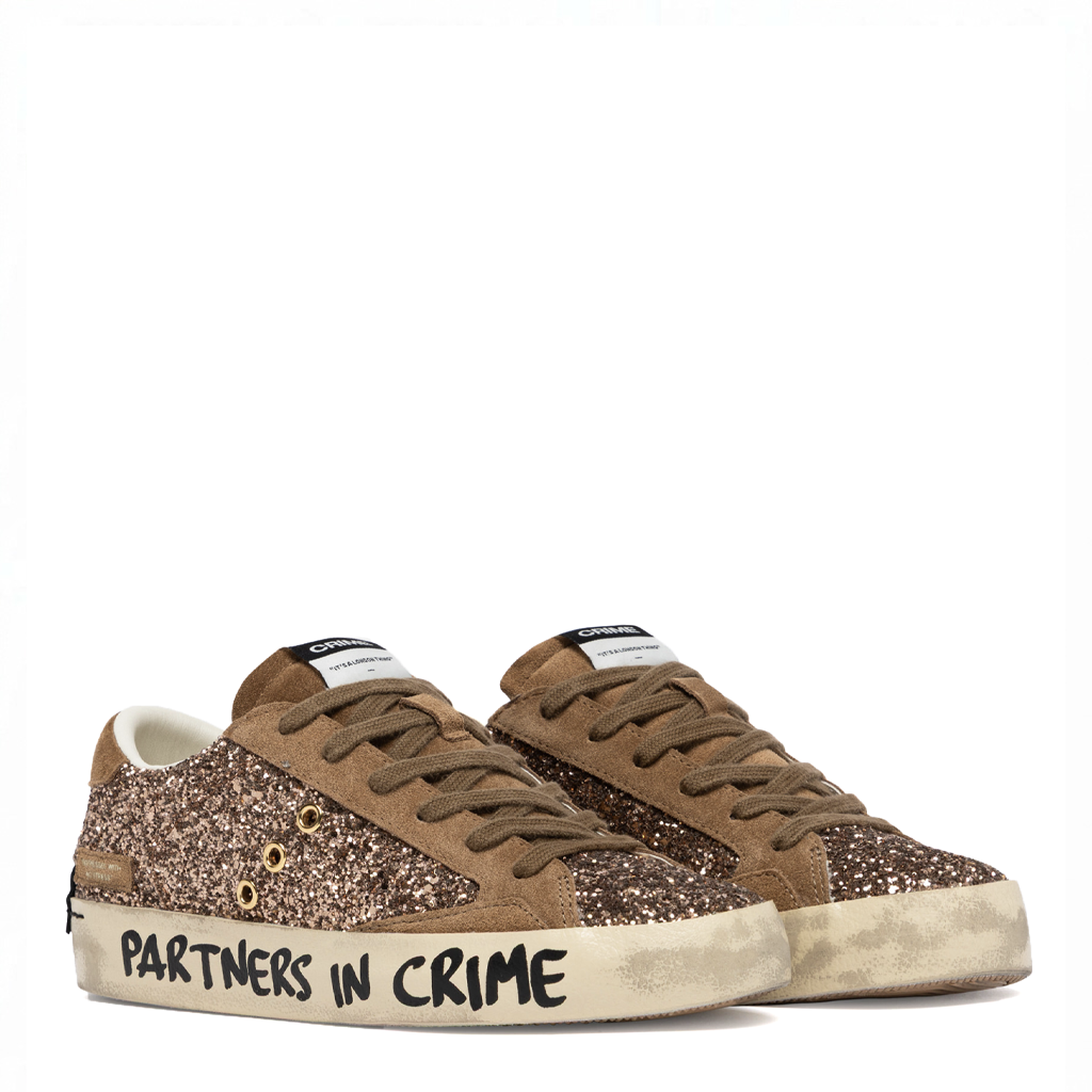 Sneaker CRIME LONDON 23002AA9 DISTRESSED - Brown Sugar