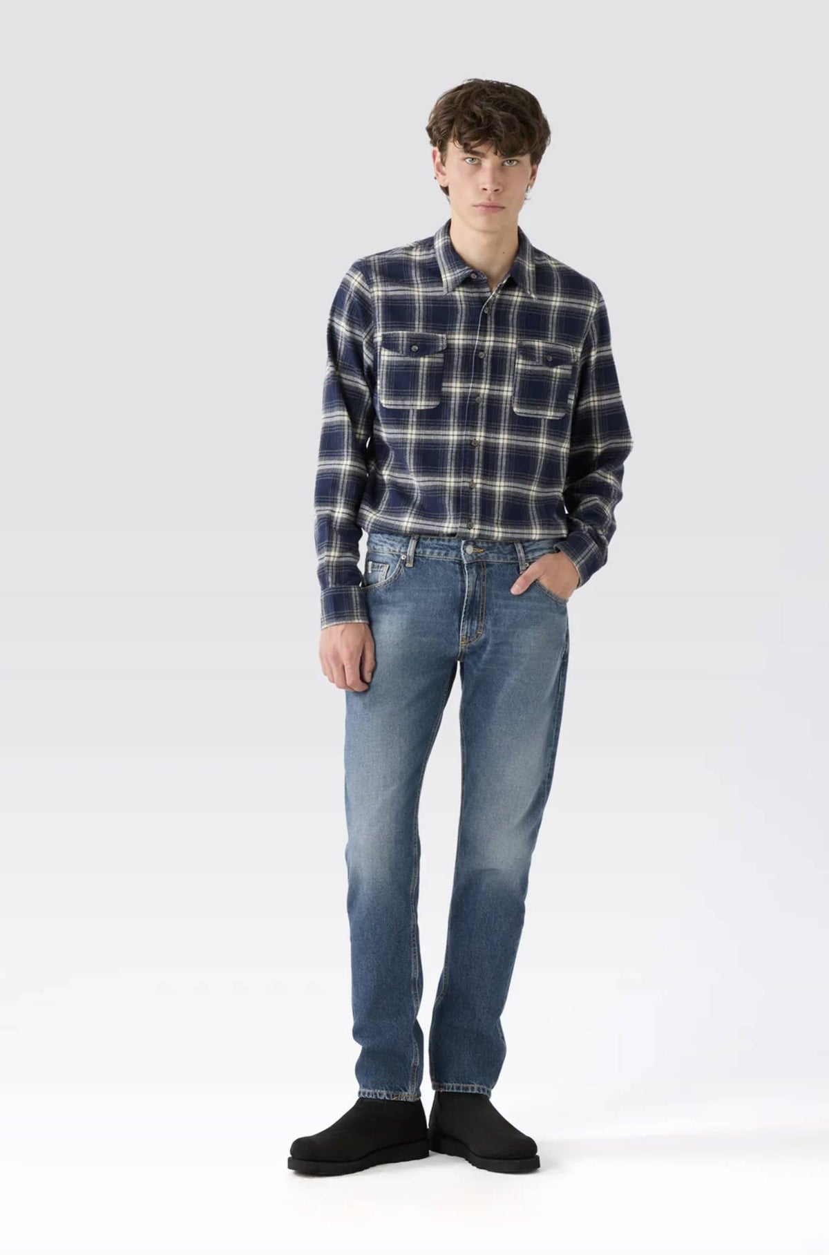 Jeans THE NIM JACKSON Man - Mid Dark