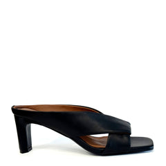 Sandalo con tacco MISS OLIVIA LINDA - Nero