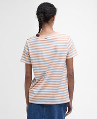 T-shirt Ferryside a righe BARBOUR LML0890 - Toast