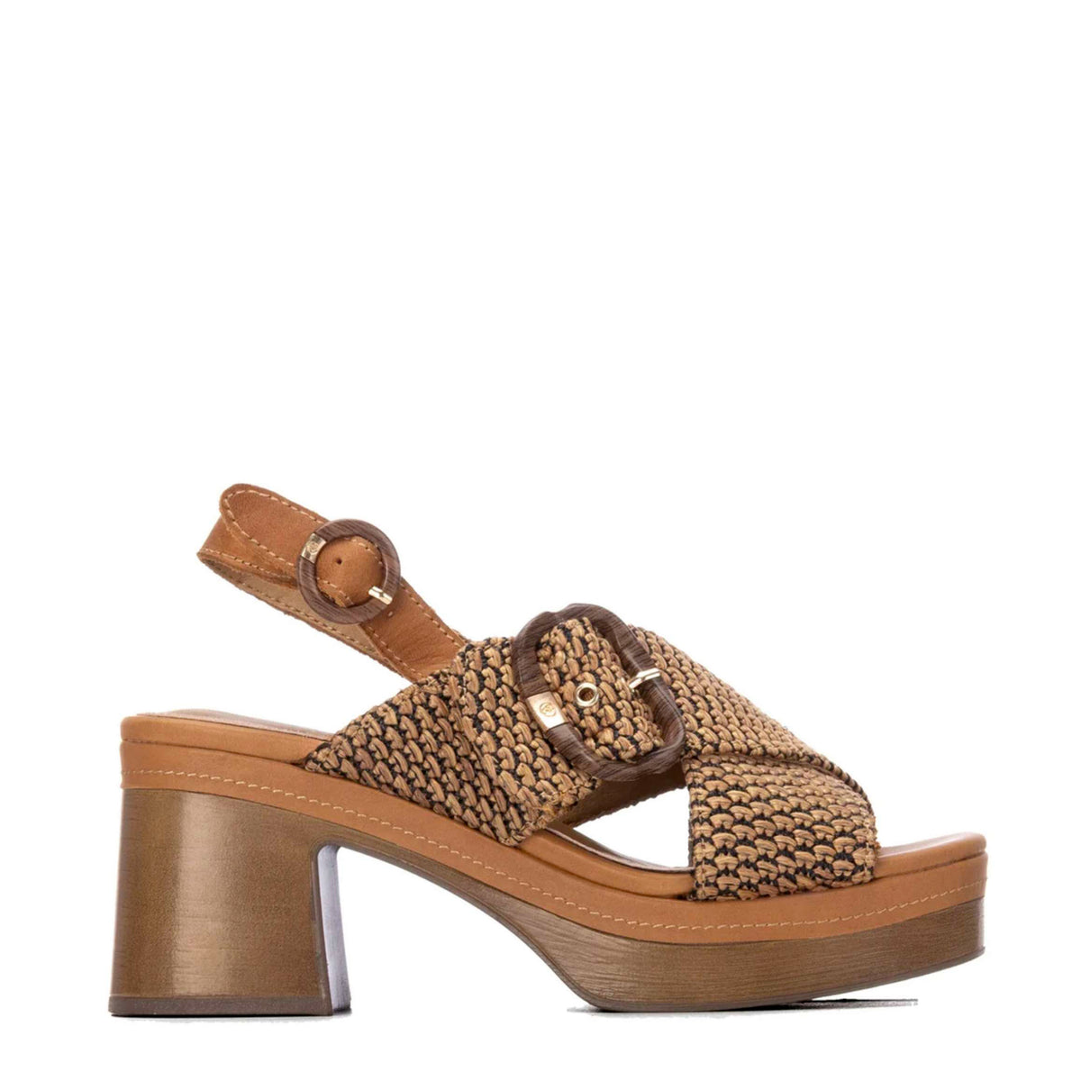 Sandalo con zeppa CARMELA 16315701 - Camel