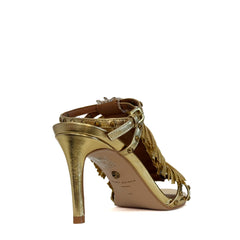 Sandalo con tacco KURT GEIGER Jewel Fringe - Gold