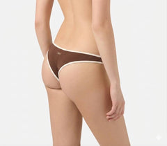 Brasiliana SAINT BARTH Naomi 04332L - Marrone/Panna