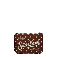 Pochette SAINT BARTH ALINE POIS 03284L - Marrone