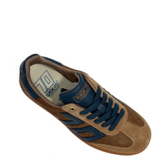 Sneaker BACK 70 CLOUD P46 - Taupe/Tongue Blue