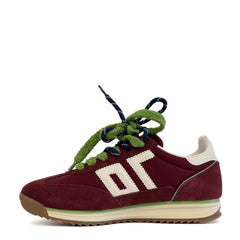 Sneaker BACK 70 JOGGER NS004 - Spongy Nylon Wine/Butter