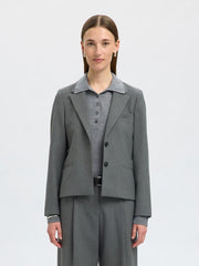Giacca monopetto SELECTED 16098162 - Medium Grey Melange