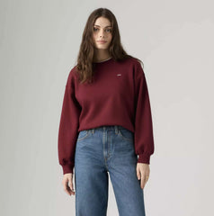 Felpa LEVI'S EVERYDAY CREWNECK 0082J-0004 - Warm Cabernet