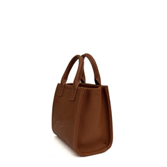 Borsa a mano SAINT BARTH VANITY MINI - Leather Cuoio 00532I