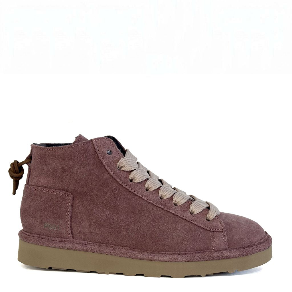 Polacchino P003 PANCHIC Suede Faux Fur  - Brownrose