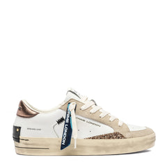 Sneaker CRIME LONDON SK8 DELUXE 25100 - Bianco/Beige