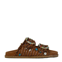 Ciabatta strass MODE 4032 - Nocciola