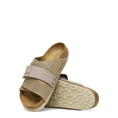 Ciabatta BIRKENSTOCK Kyoto 1015573 Nubuck - Taupe