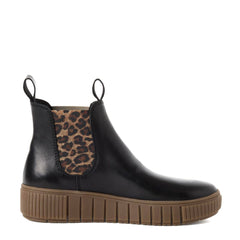 Stivaletto Chelsea TAMARIS 25403 - Black/Leopard
