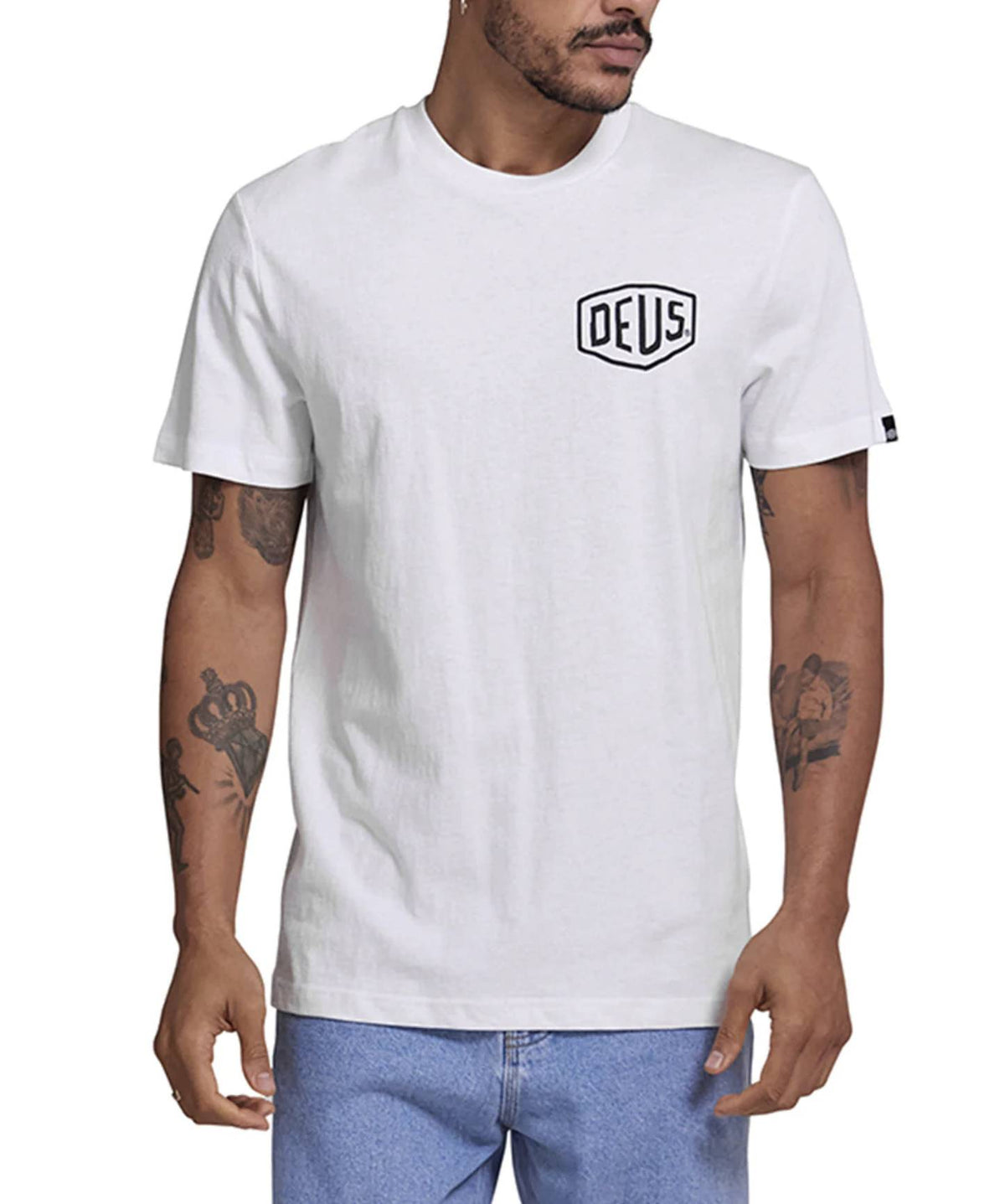 T-shirt DEUS EX MACHINA Classic Parilla Tee - White