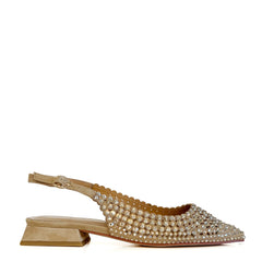 Slingback ALMA EN PENA V250488 - Suede Sand