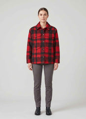Giacca FILSON MACKINAW WOOL FWCPS0012 - Black/Red