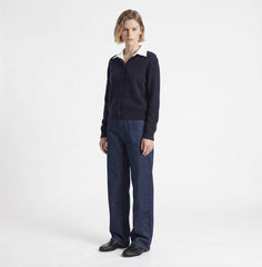 Cardigan colletto ARTLOVE ANERIE - Navy