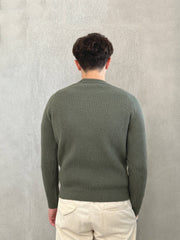 MASQ Crewneck Sweater M1175 7 0410 - Green