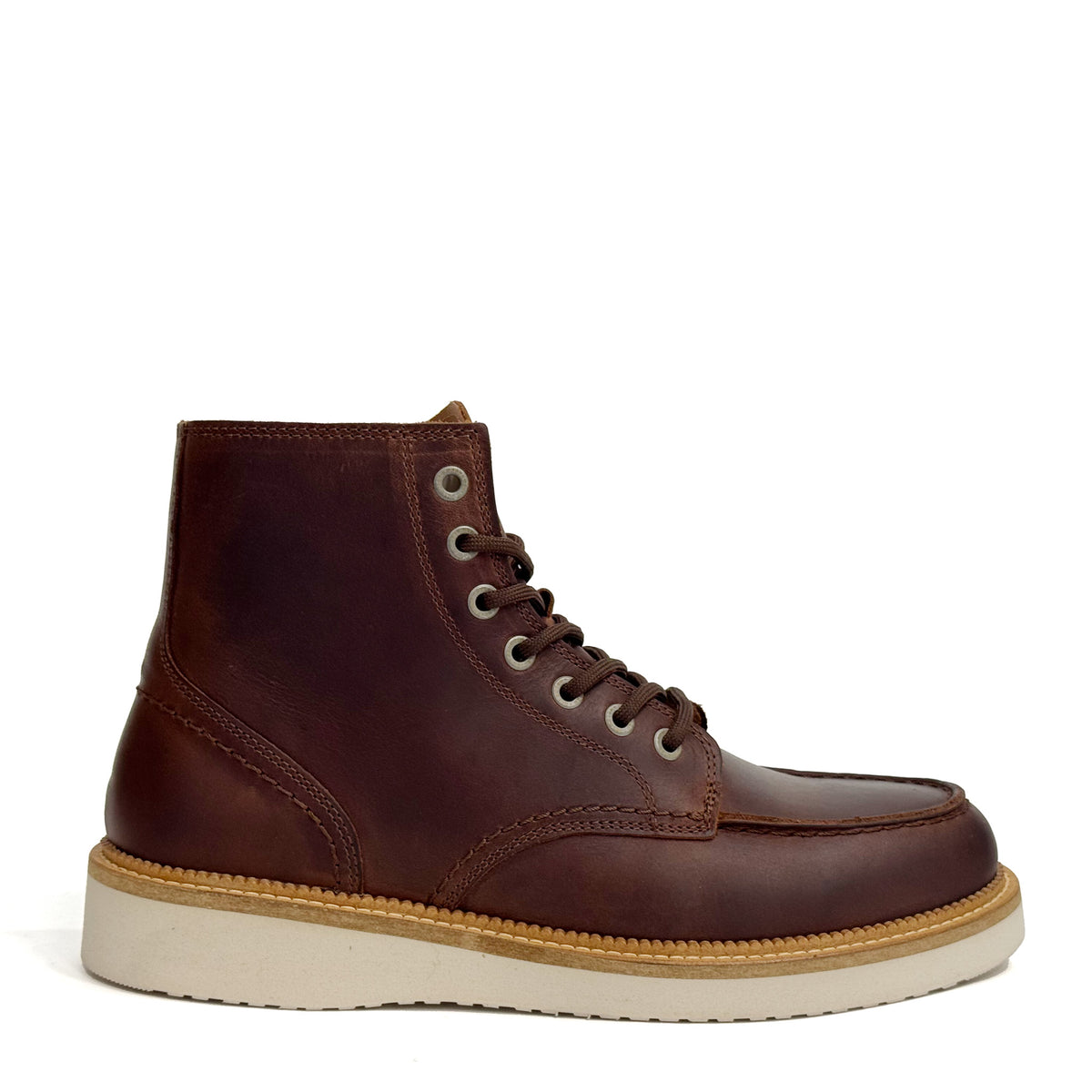 Stivaletto SELECTED Moc-Toe 16091402 - Cognac