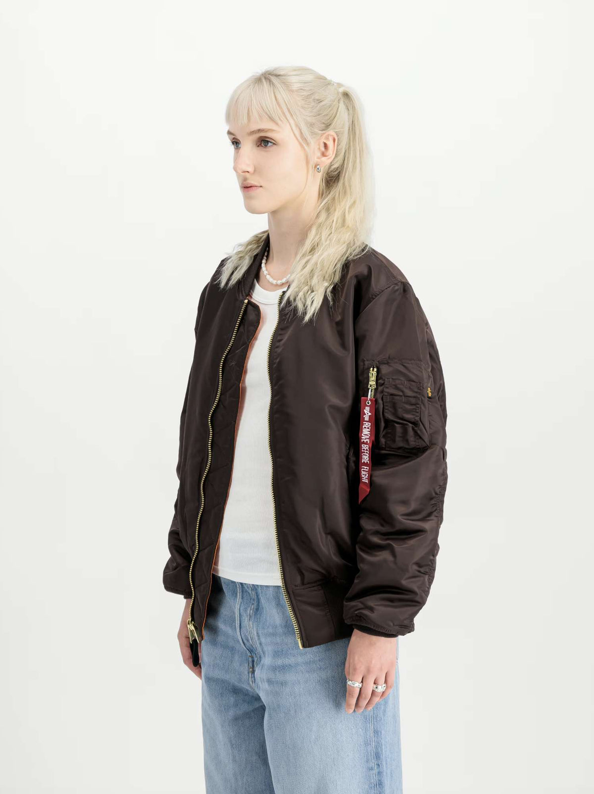 Giubbotto Unisex ALPHA INDUSTRIES MA-1 Heritage Bomber - Hunter Brown