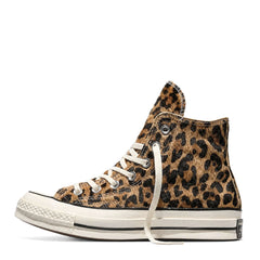 Sneaker CONVERSE CHUCK 70 HI A19169C - Leopard Pony Hair