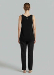 Top in maglia AKEP 13275 - Nero