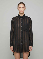 Camicia WHITE SAND 26SD56 370 999 - Nero